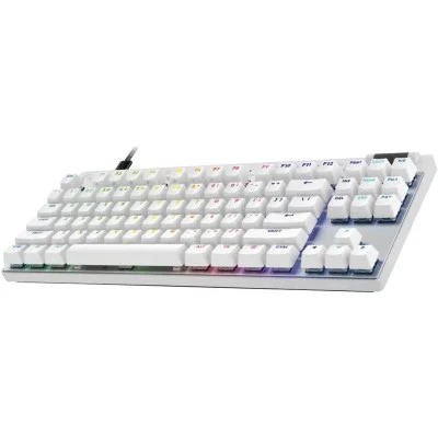 Logitech G Pro X Tkl Rapid Gaming Keyboard - White - Linear